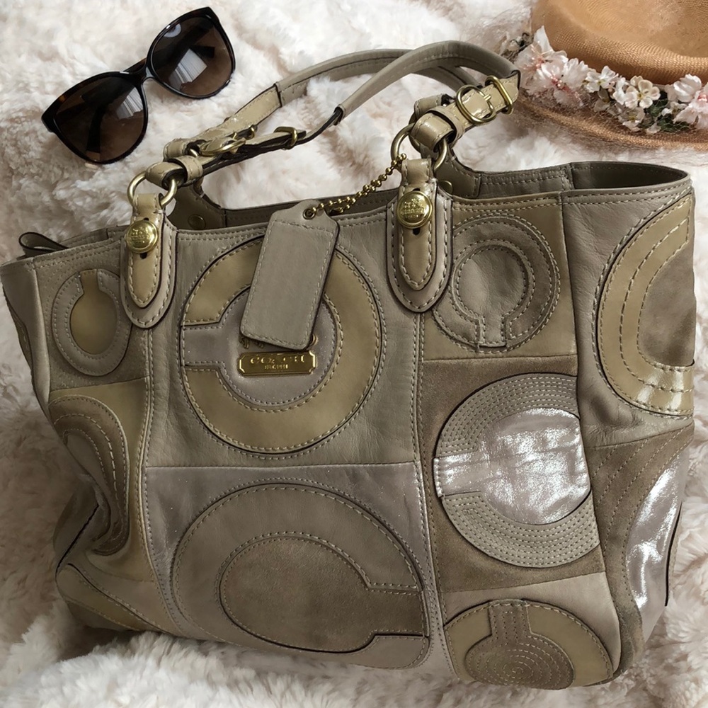 COACH LEATHER HANDBAG